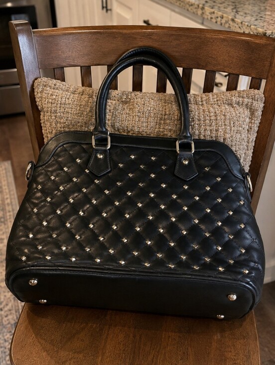 Handbags - BEAUTIFUL Quilted Studded Bag